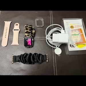 Apple Watch Series 3 - 38mm w/ accessories